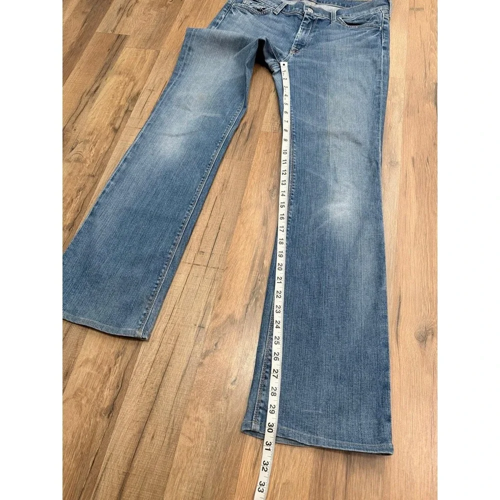 7 For All Mankind High Waisted Bootcut Jeans Size 31 Y2K Made USA‎
